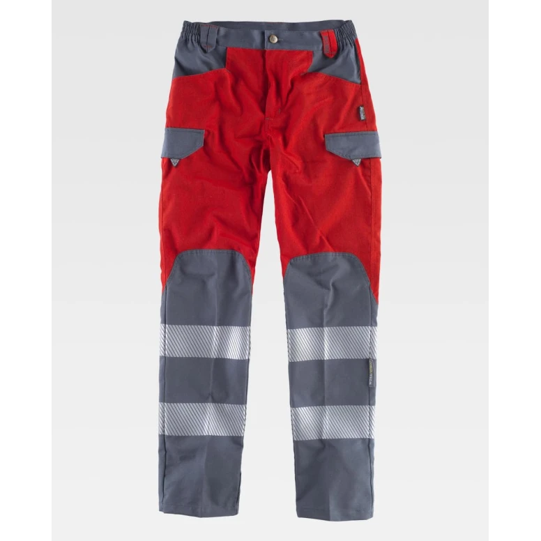 Pantalón de trabajo Combinado Alta Visibilidad C2716 - Workteam
