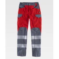 Pantalón de trabajo Combinado Alta Visibilidad C2716 - Workteam