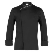 Liquidación total - Chaqueta de trabajo de Cocinero Giblor's Patrizio Q8G00190 Talla L Color Negro 2