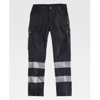 Pantalón de trabajo con bandas reflectantes Alta Visibilidad C2717 - Workteam