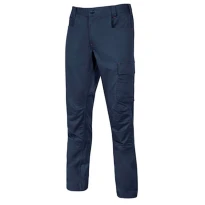 Liquidación total - Pantalón de trabajo Stretch Elásticos Multibolsillos U-Power Bravo Top ST202BC color WestLake Azul Talla S 2