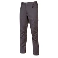 Liquidación total - Pantalón de trabajo Stretch Elásticos Multibolsillos U-Power Bravo Top ST202BC color WestLake Azul Talla S