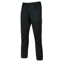 Liquidación total - Pantalón de trabajo Stretch Elásticos Multibolsillos U-Power Bravo Top ST202BC color WestLake Azul Talla S