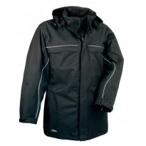 Liquidación total - Chaqueta de trabajo Multibolsillos Cofra Bylot V090-0-00 Número 56 Color Negro Negro