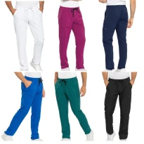 Liquidación total - Pantalón Cocinero de trabajo Multibolsillos Siggi Randy - 04PA1629/00 Talla S Color Verde