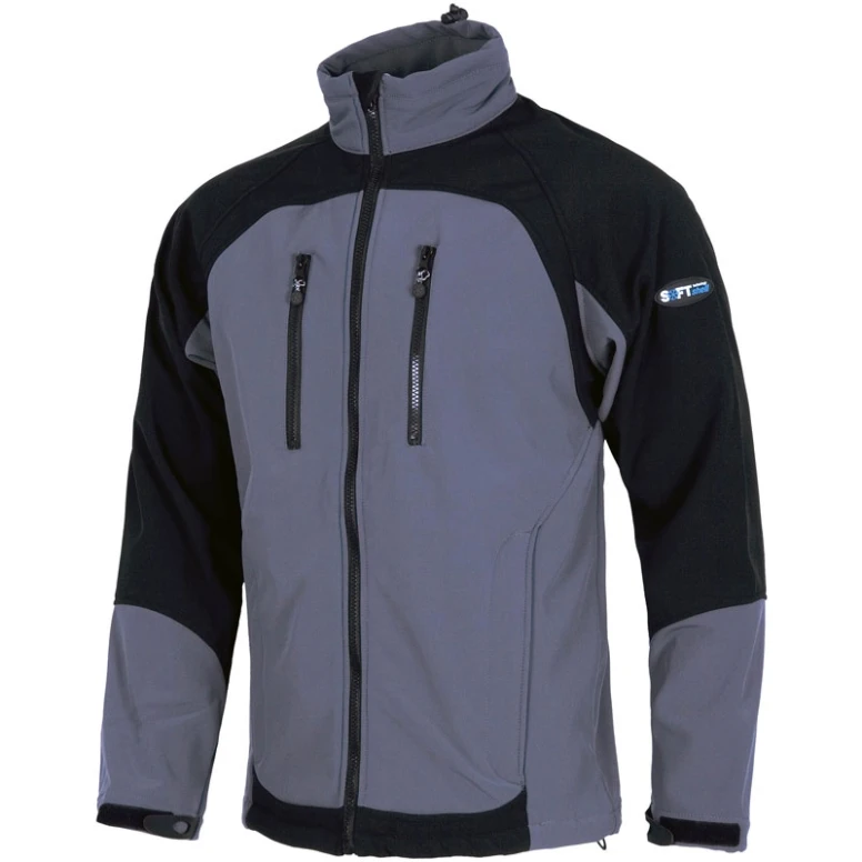 Chaqueta Workshell multibolsillos combinada con sisa ajustable - Workteam