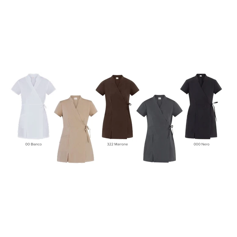 Liquidación total - Kimono Giblor's Esteticista Paola 25P02K830 Talla L Color Gris