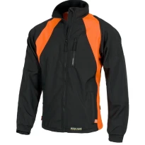 Liquidación total - Chaqueta Workshell combinada de alta visibilidad - Workteam color gris/amarillo Talla 2XL