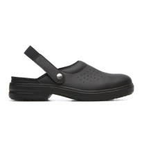 Liquidación total - Zueco de seguridad Exena 00A113 SB-E-A SRC Airing Clog Blk A0121V005 Número 40