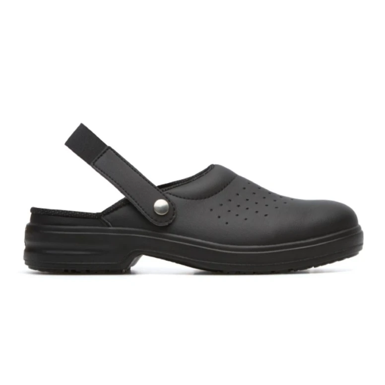 Liquidación total - Zueco de seguridad Exena 00A113 SB-E-A SRC Airing Clog Blk A0121V005 Número 40