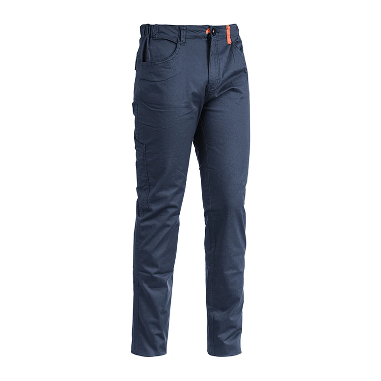 Liquidación total - Pantalón de trabajo Multibolsillos Stretch Sottozero Super Stretch Summer E0520 Talla 4XL Color Azul Marino