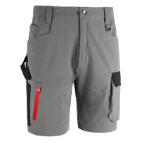 Liquidación total - Bermuda de trabajo Multibolsillos Stretch Sottozero Short S.S. SS400 Talla L Color Azul Marino Negro