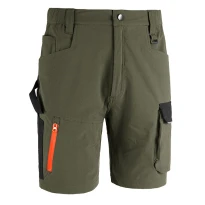 Liquidación total - Bermuda de trabajo Multibolsillos Stretch Sottozero Short S.S. SS400 Talla L Color Azul Marino Negro