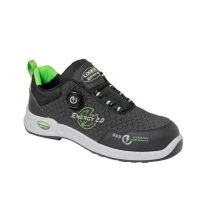 Liquidación total - Zapatos de seguridad Logica Cortina S3S FO SR ESD Bajos Número 44
