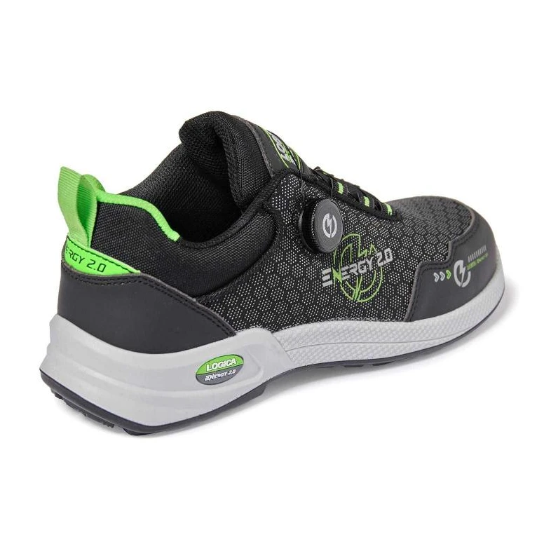 Liquidación total - Zapatos de seguridad Logica Cortina S3S FO SR ESD Bajos Número 44