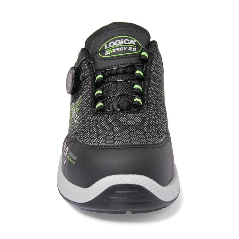 Liquidación total - Zapatos de seguridad Logica Cortina S3S FO SR ESD Bajos Número 44