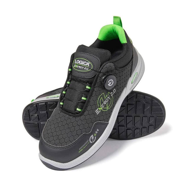 Liquidación total - Zapatos de seguridad Logica Cortina S3S FO SR ESD Bajos Número 44