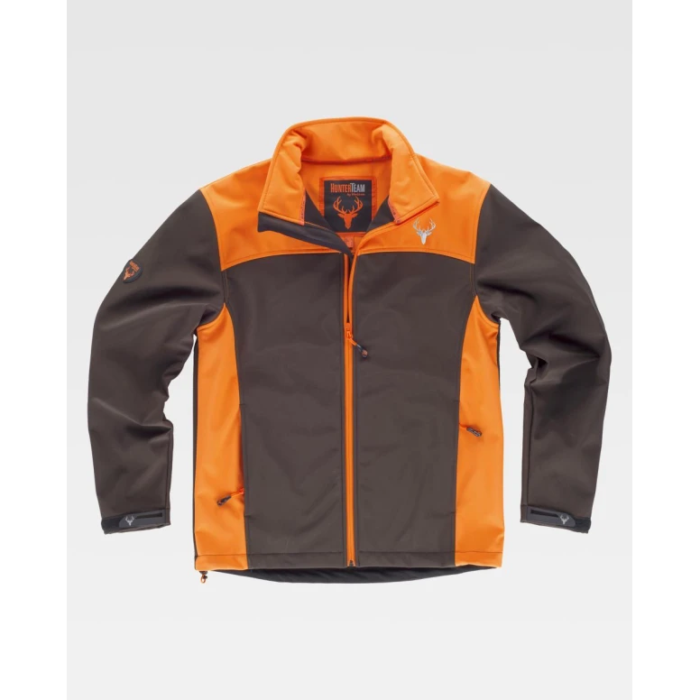 Chaqueta de trabajo Workshell de caza elástica S8630 - Workteam