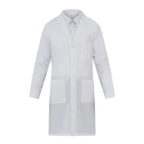 Liquidación total - Bata Giblor's Giacomo 25P03R443 Médico sanitario alimentario y limpieza Elástico Color Blanco Talla L