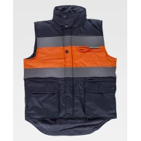 Chaleco de trabajo Acolchado multibolsillos S4032 - Workteam