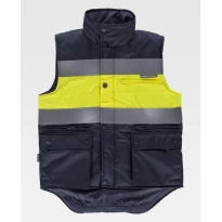 Chaleco de trabajo Acolchado multibolsillos S4032 - Workteam