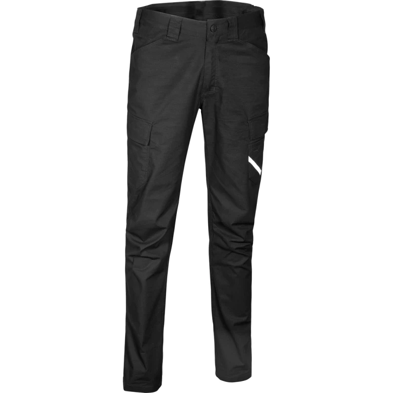 Liquidación total - Pantalón de trabajo Multibolsillos Stretch De invierno Cofra Ervedal V695-0 Talla 3XL Color Marino Negro