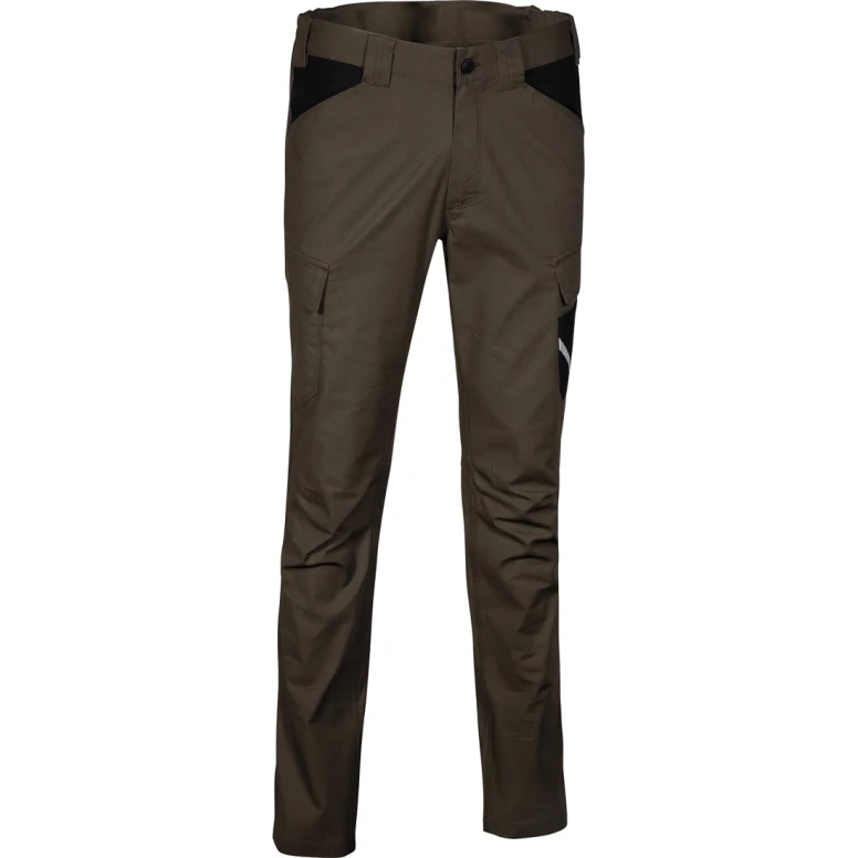 Liquidación total - Pantalón de trabajo Multibolsillos Stretch De invierno Cofra Ervedal V695-0 Talla 3XL Color Marino Negro