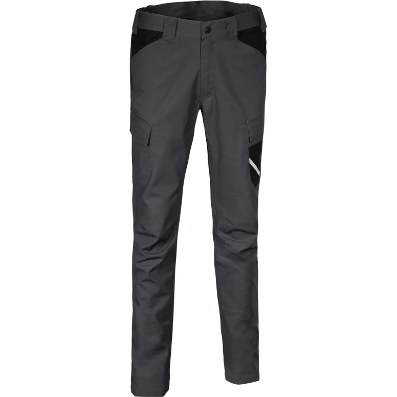 Liquidación total - Pantalón de trabajo Multibolsillos Stretch De invierno Cofra Ervedal V695-0 Talla 2XL Color Marino Negro