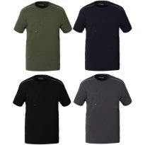Liquidación total - Camiseta de trabajo Rossini R-Evolution HH257 Talla M Color Negro