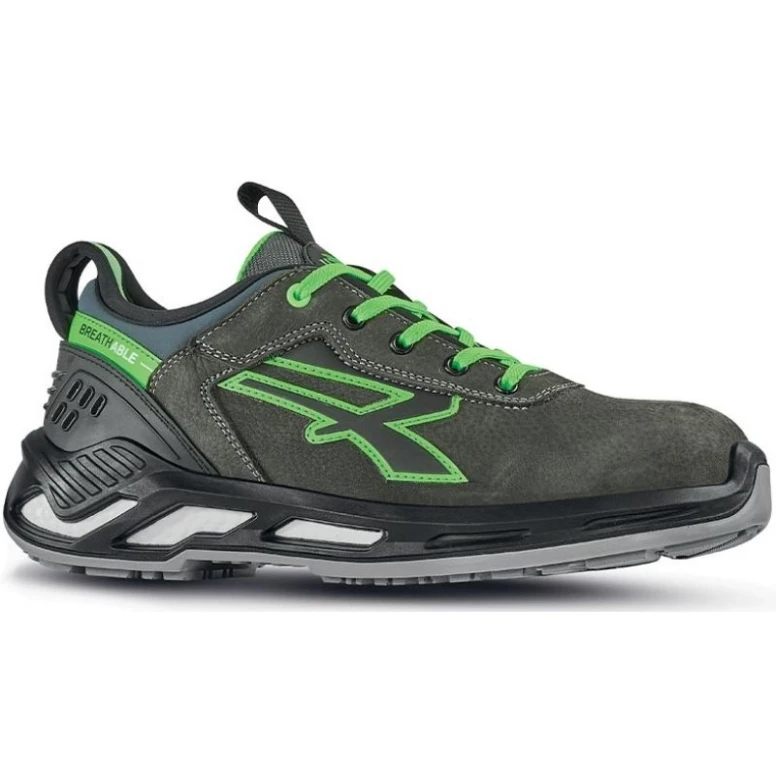 Liquidación total - Zapatos de seguridad U-power Naos S3 SRC CI ESD | Línea Red 360 RS20084 Número 38