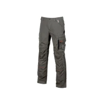 Liquidación total - Pantalón de trabajo Multibolsillos U-Power Drift IM010 Color Negro Carbón Número 62
