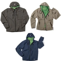 Liquidación total - Chaqueta de trabajo Multibolsillos Stretch Dike Goodwin 95226 Talla 3XL Color Azul Polvere