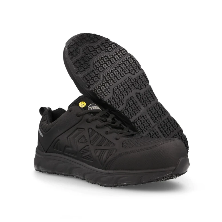 Liquidación total - Zapatos de seguridad Paredes Jet S3L FO SR ESD Bajos Sin metal SP5172 Número 43 Color Negro