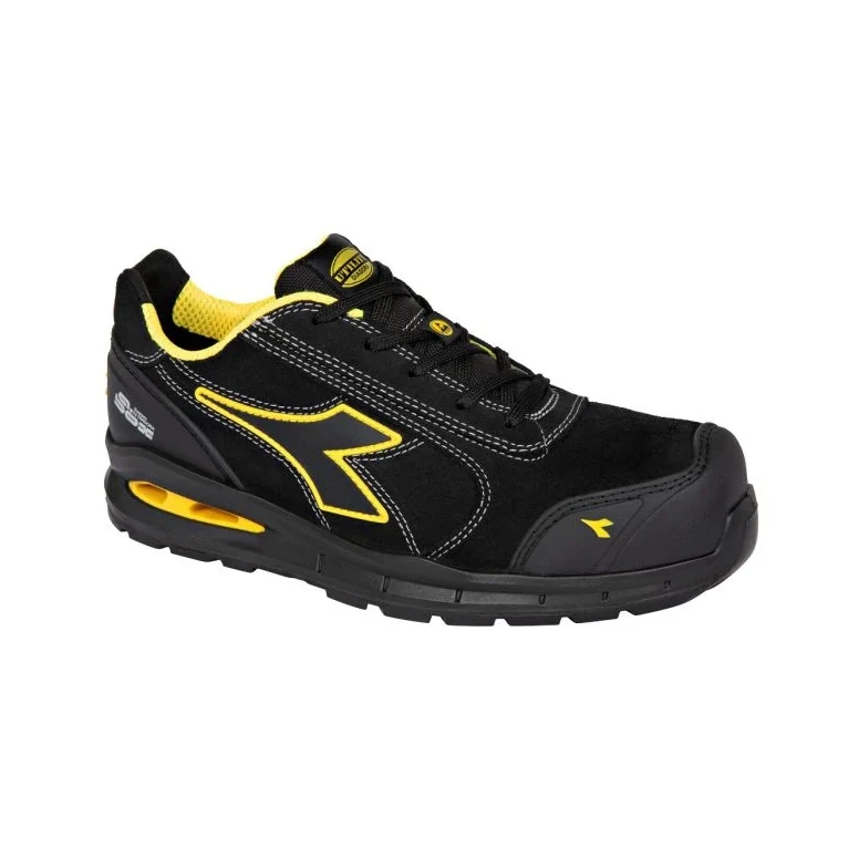 Liquidación total - Zapatos de seguridad Bajos Diadora Run A.Box Master Low S3S FO SR SC ESD 701.182531 Número 43