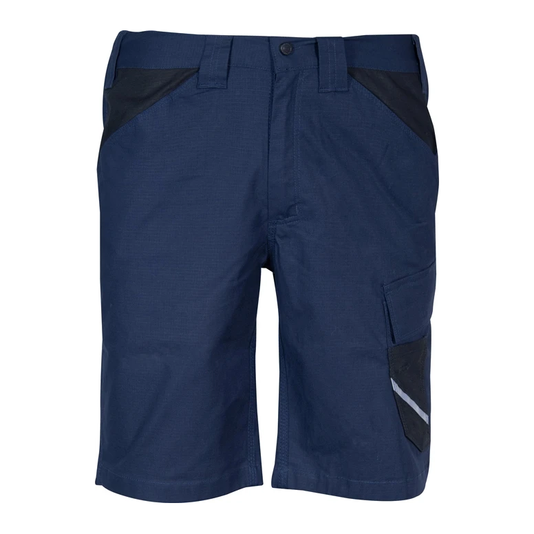 Liquidación total - Bermudas de trabajo multibolsillos stretch Cofra Alvide V696-0 Talla XL Color Cuerda Negro