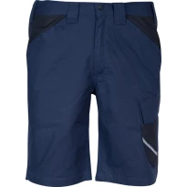 Liquidación total - Bermudas de trabajo multibolsillos stretch Cofra Alvide V696-0 Talla XL Color Cuerda Negro