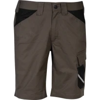 Liquidación total - Bermudas de trabajo multibolsillos stretch Cofra Alvide V696-0 Talla XL Color Cuerda Negro