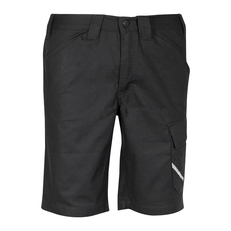 Liquidación total - Bermudas de trabajo multibolsillos stretch Cofra Alvide V696-0 Talla XL Color Cuerda Negro