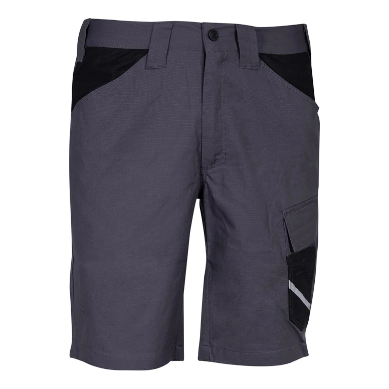 Liquidación total - Bermudas de trabajo multibolsillos stretch Cofra Alvide V696-0 Talla XL Color Cuerda Negro