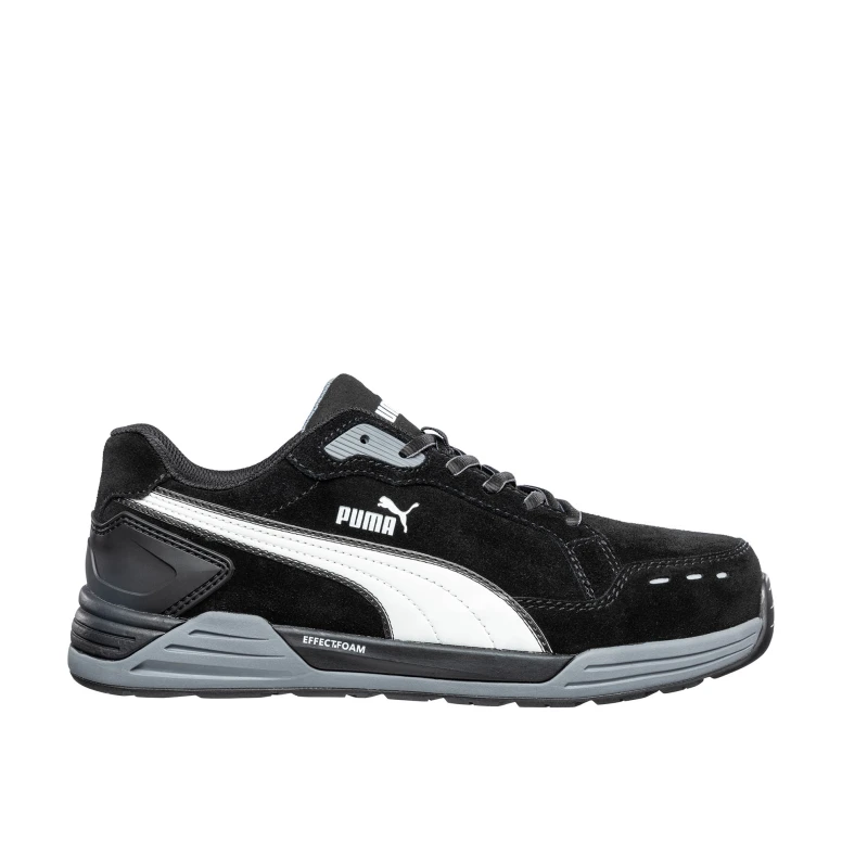 Liquidación total - Zapatos de seguridad Puma Airtwist Black Low S3 HRO ESD SRC 644650 número 42