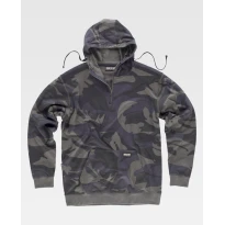 Sudadera de trabajo de camuflaje ligera en algodón S8505 - Workteam