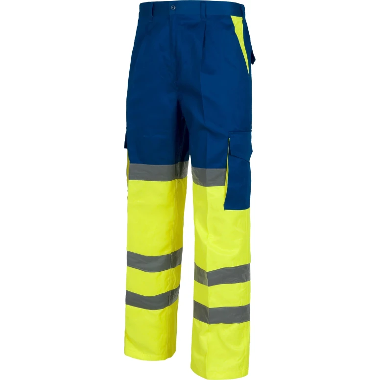 Pantalones de trabajo Alta Visibilidad reforzados - Workteam C3314