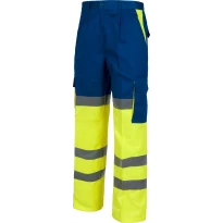 Pantalones de trabajo Alta Visibilidad reforzados - Workteam C3314