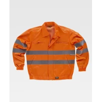 Chaqueta de trabajo Alta Visibilidad con bandas reflectantes C3910 - Workteam