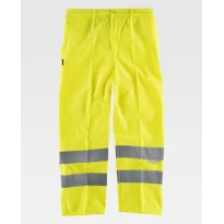 Pantalón de trabajo Alta Visibilidad con bandas reflectantes C3915 - Workteam