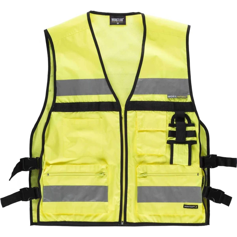 Chaleco de trabajo Combi ALTA VISIBILIDAD WorkTeam - Disponible en 5 colores