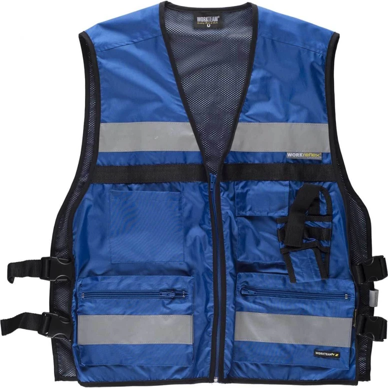 Chaleco de trabajo Combi ALTA VISIBILIDAD WorkTeam - Disponible en 5 colores