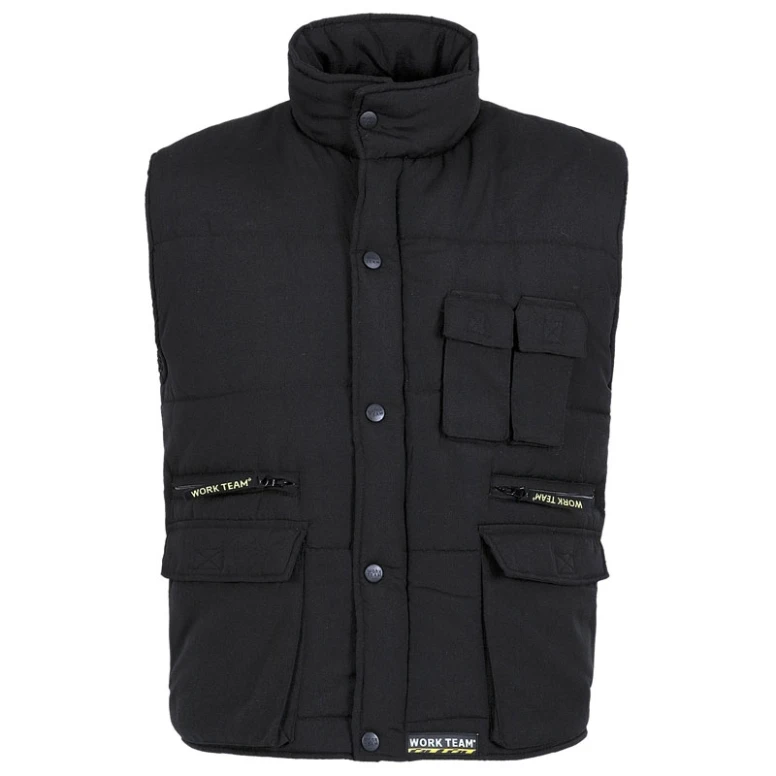 Chaleco antifrío Workteam BASIC invernal acolchado