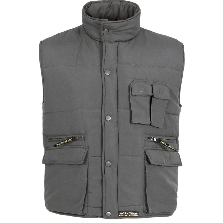 Chaleco antifrío Workteam BASIC invernal acolchado