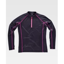 Chaqueta deportiva elástica de media cremallera S7555 - Workteam